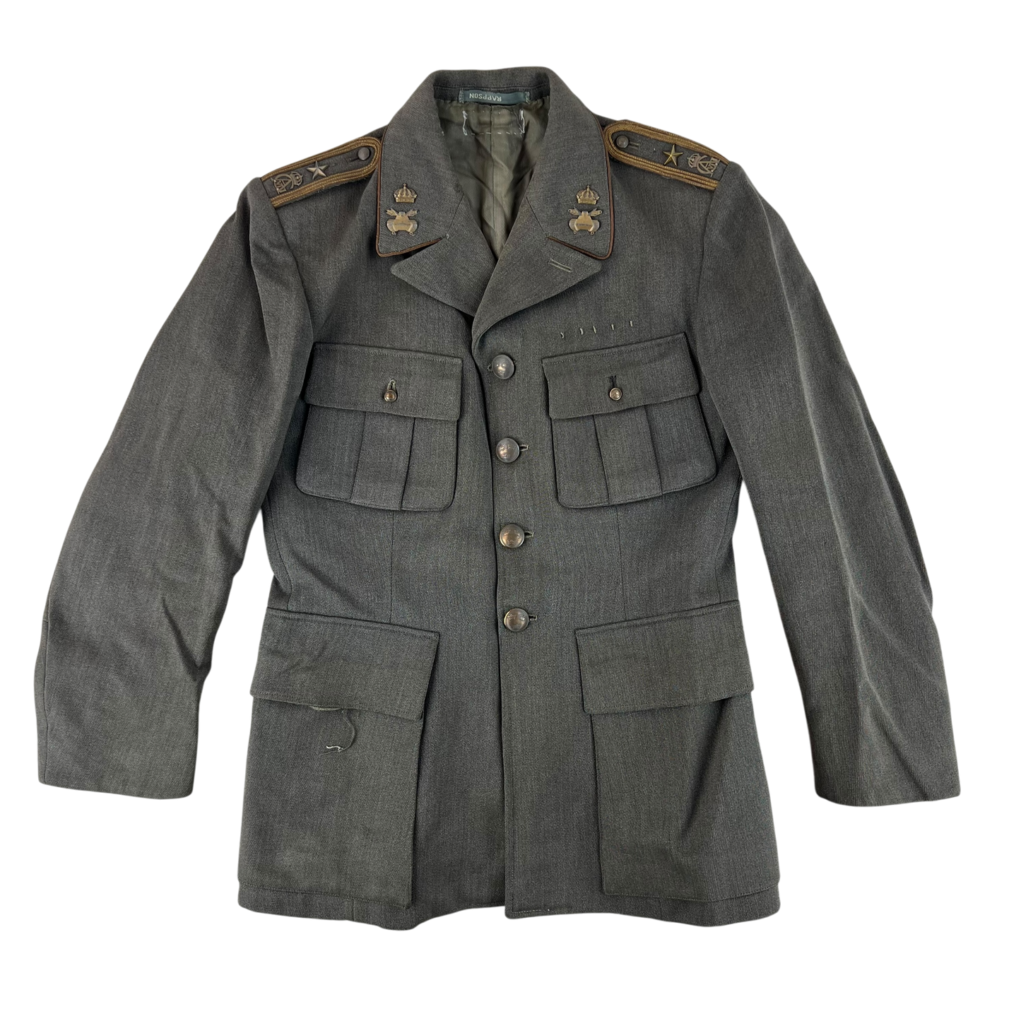 Swedish Army 50s Officer's Dress Jacket - Medium