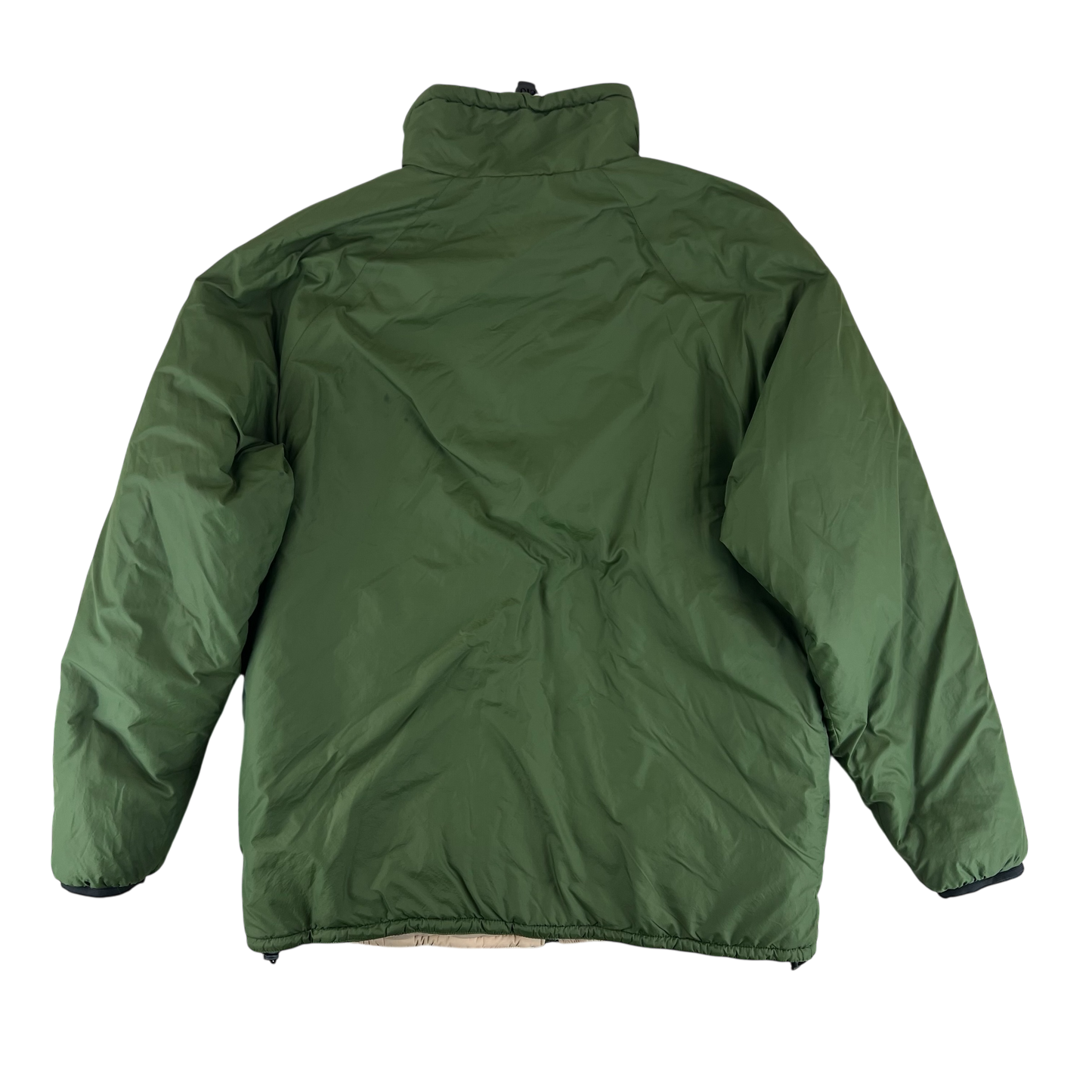British Army Reversible Thermal Olive Green / Tan Quilted Jacket - Large