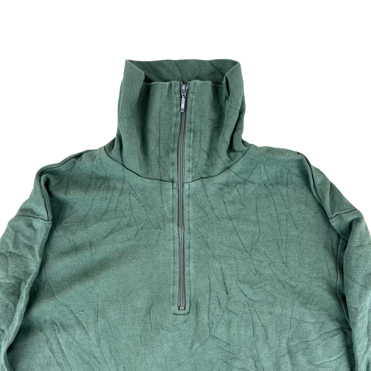 French Army Norgie Pullover Sage Grey - Medium