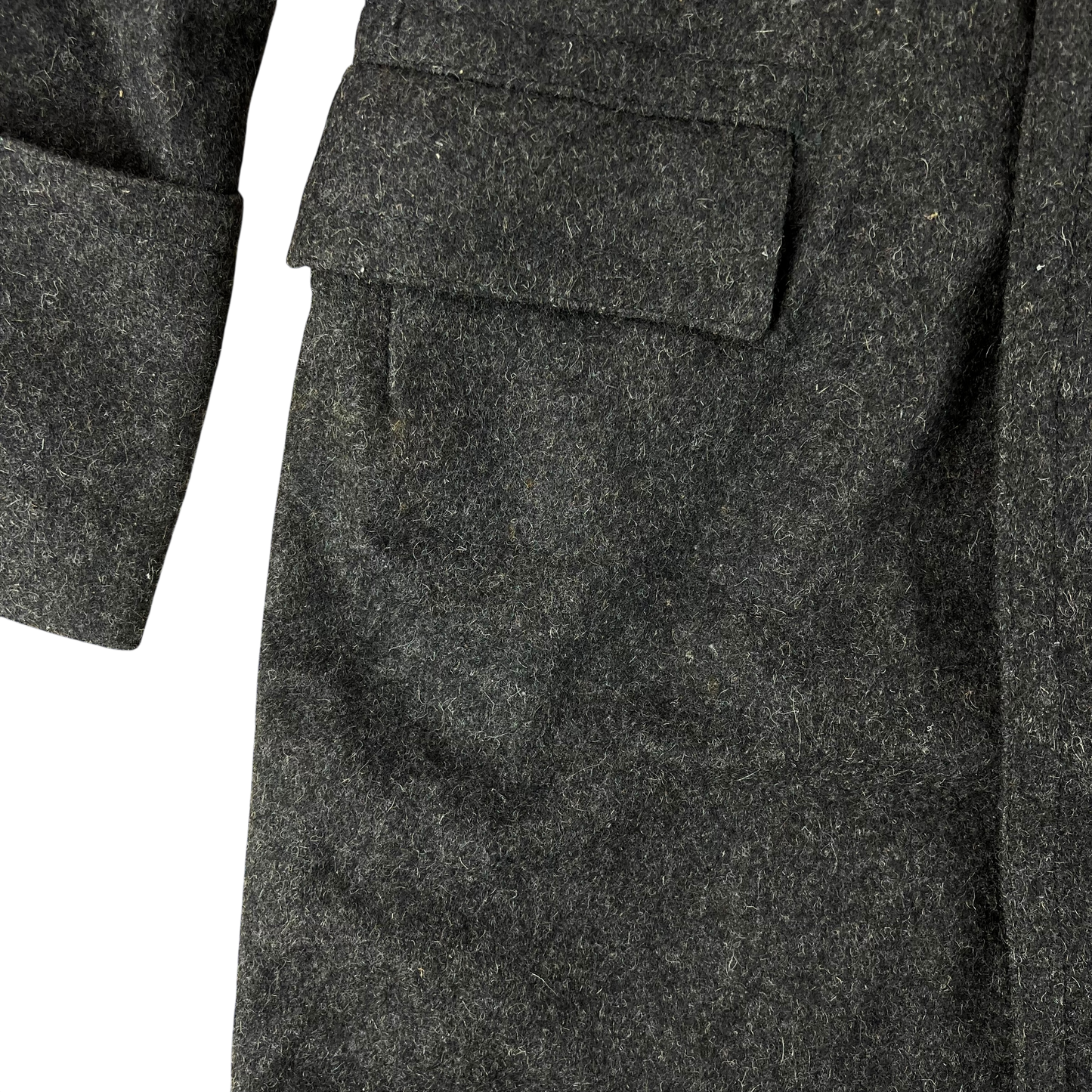 Bulgarian People's Army 80s Grey Wool Greatcoat - X Large