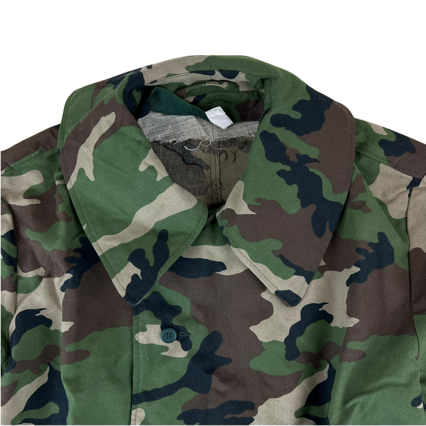 Slovak Army M97 Camouflage Dispatch Trench Coat -