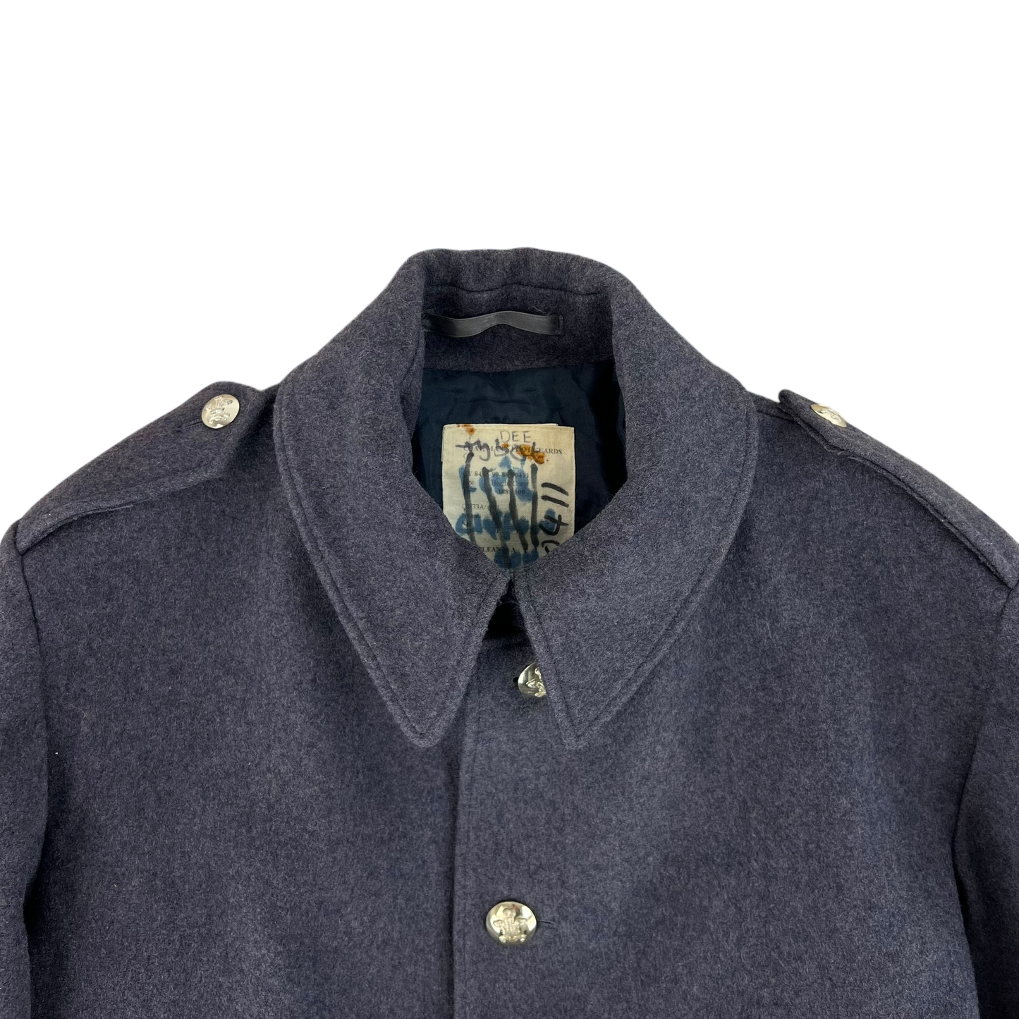 British Army Footguards Wool Greatcoat - Royal Regiment of Wales - Medium