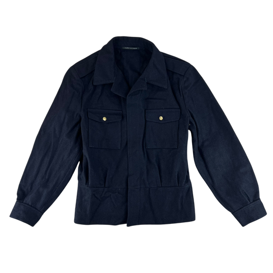 Finnish Navy M65 Wool Ike Jacket - Large