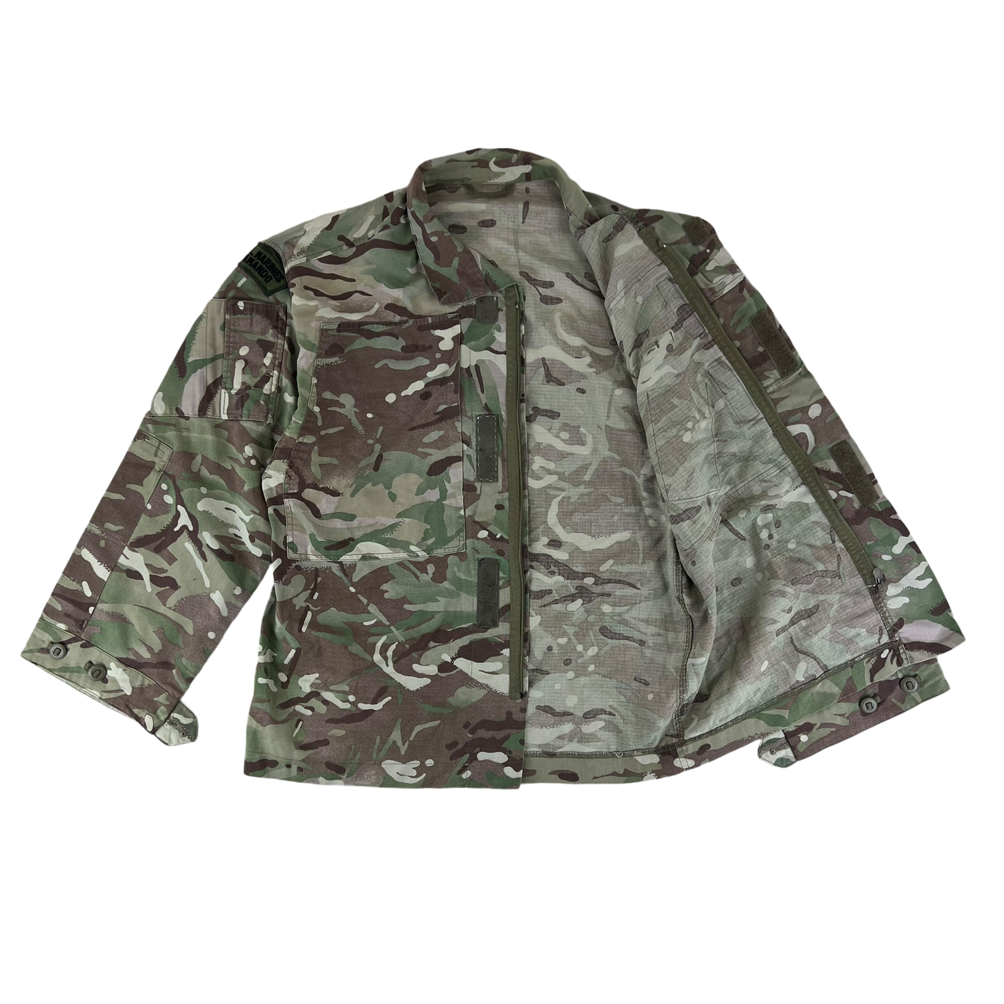 British Army MTP Camouflage Warm Weather Combat Jacket - Royal Marines Commando - 170/96