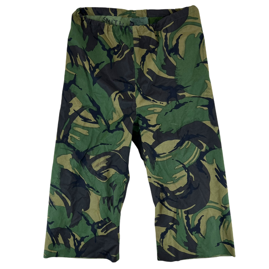 British Army Woodland DPM Camouflage MVP Waterproof Trousers  Shorts - W32-36