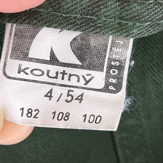 Czech Army Vz.92 Camouflage Work Uniform Jacket - Large