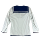British Royal Navy Class II White Jumper Sailor's Top - Large 182/104