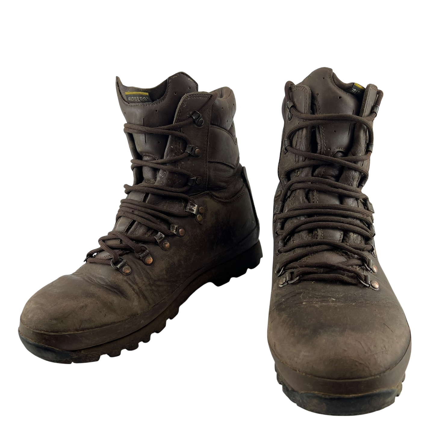 British Army Altberg Defender Brown Combat Boots - Size 10 L