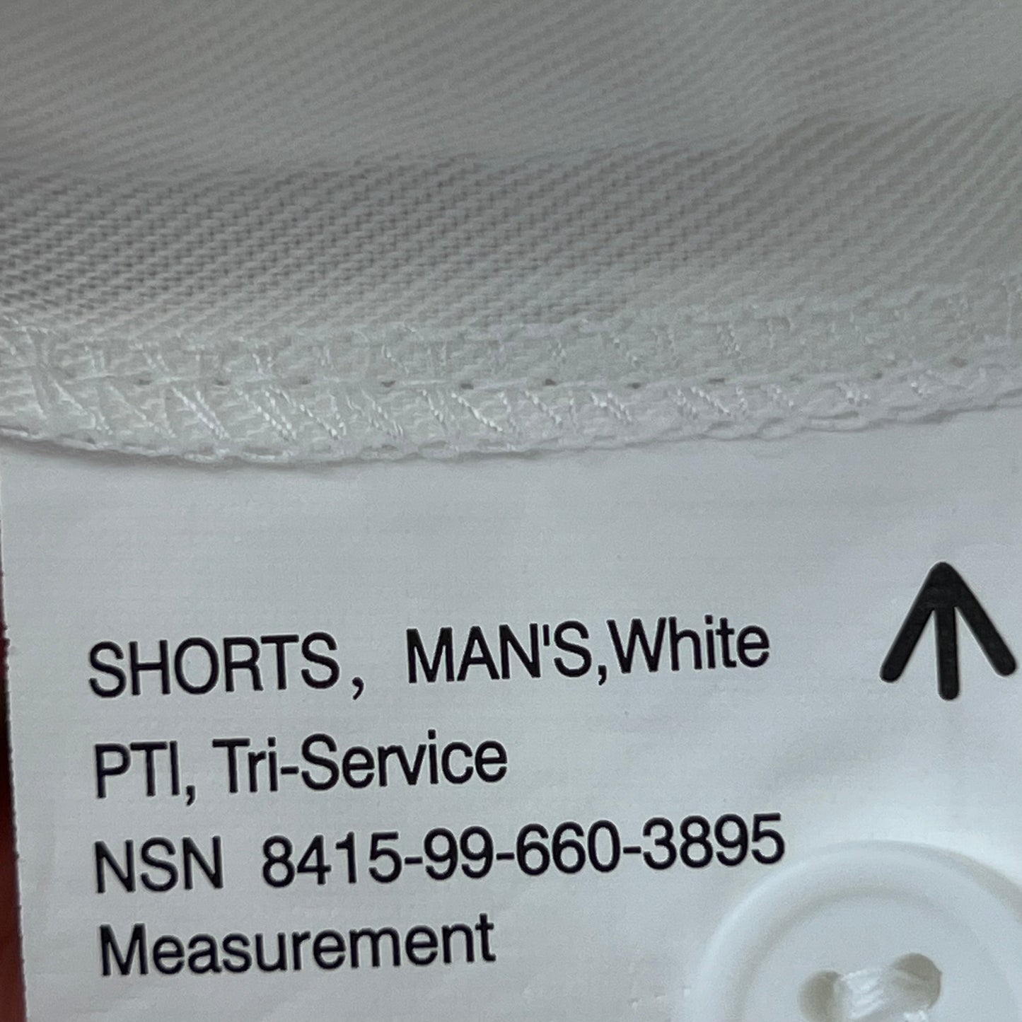 British Army / Tri-Services White PTI Shorts