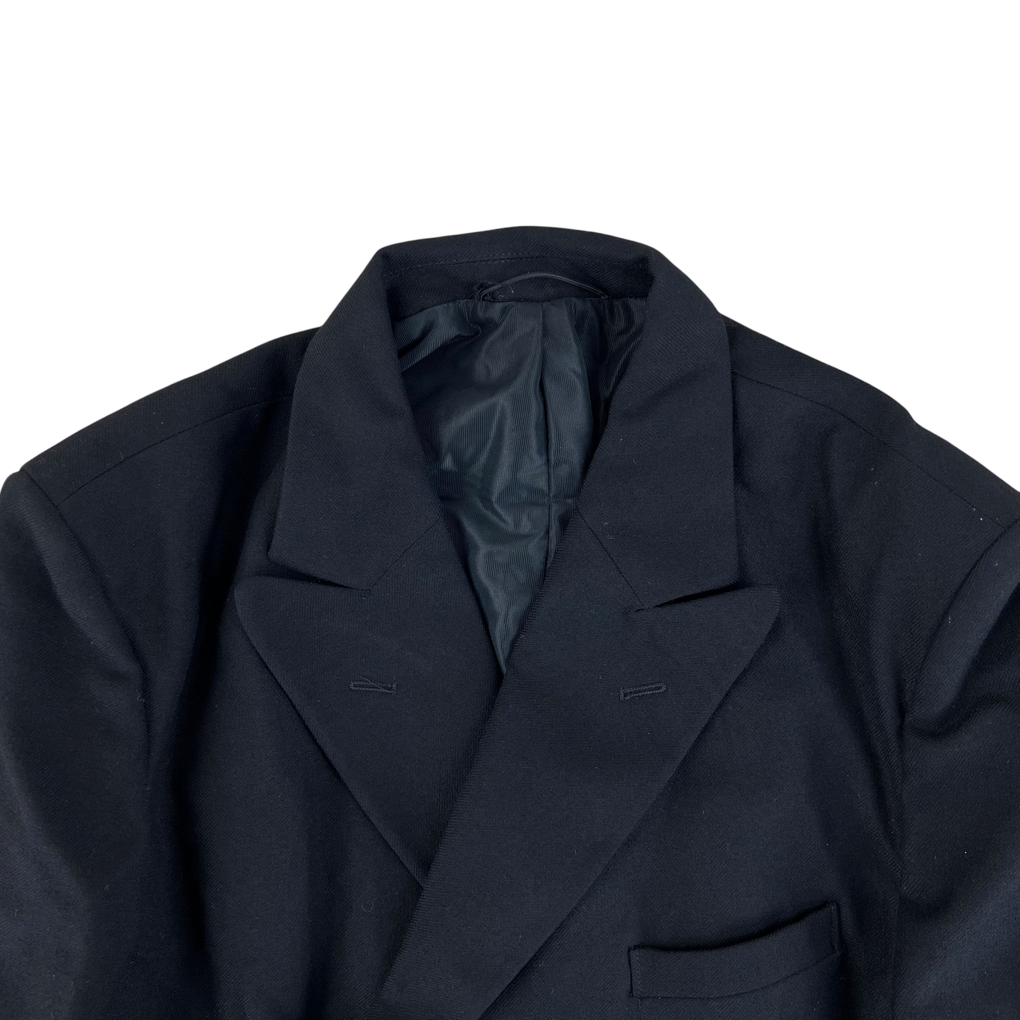 British Merchant Navy Black Dress Blazer Jacket - Medium