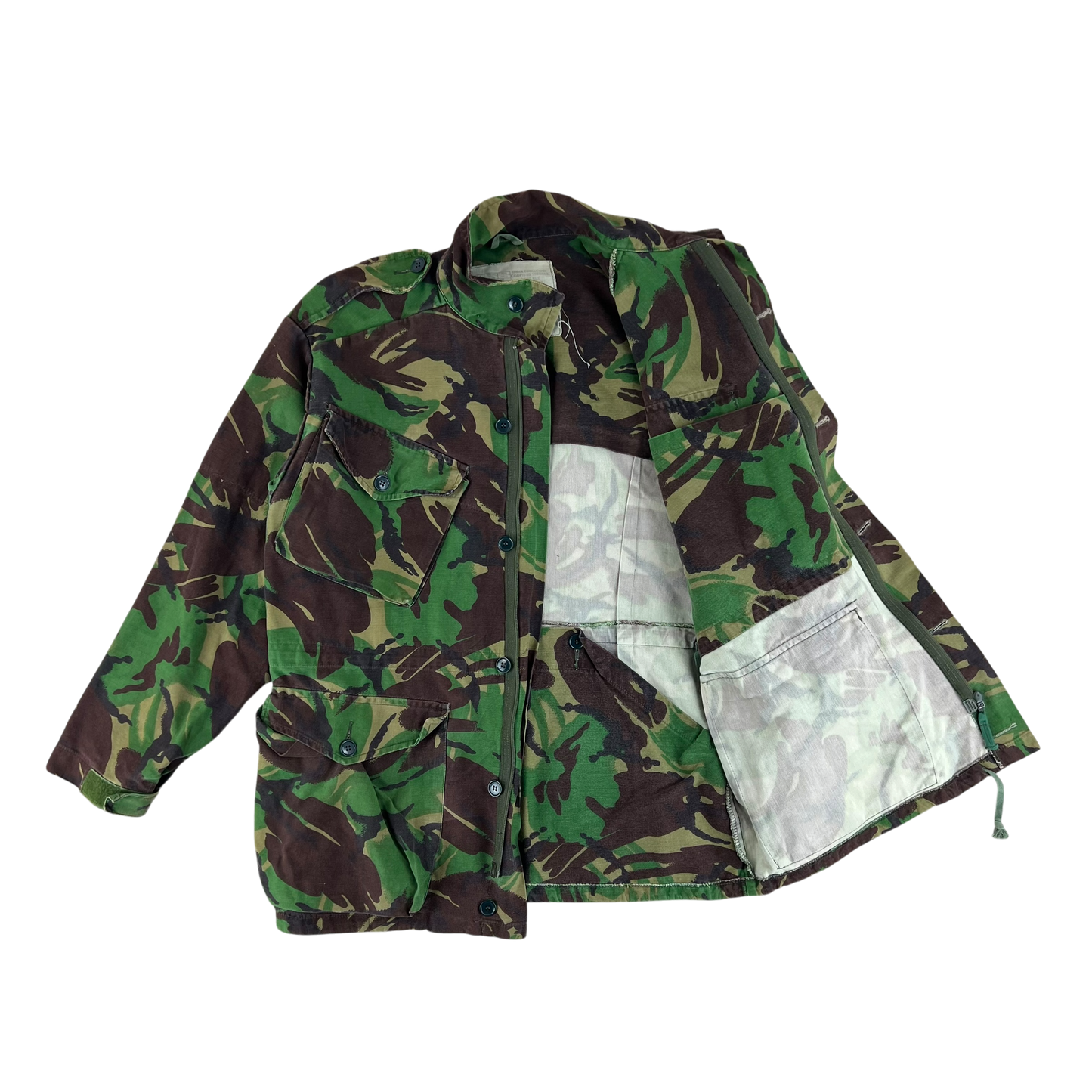 British Army 85 Pattern Woodland DPM Camo Combat Smock - Large 170/112