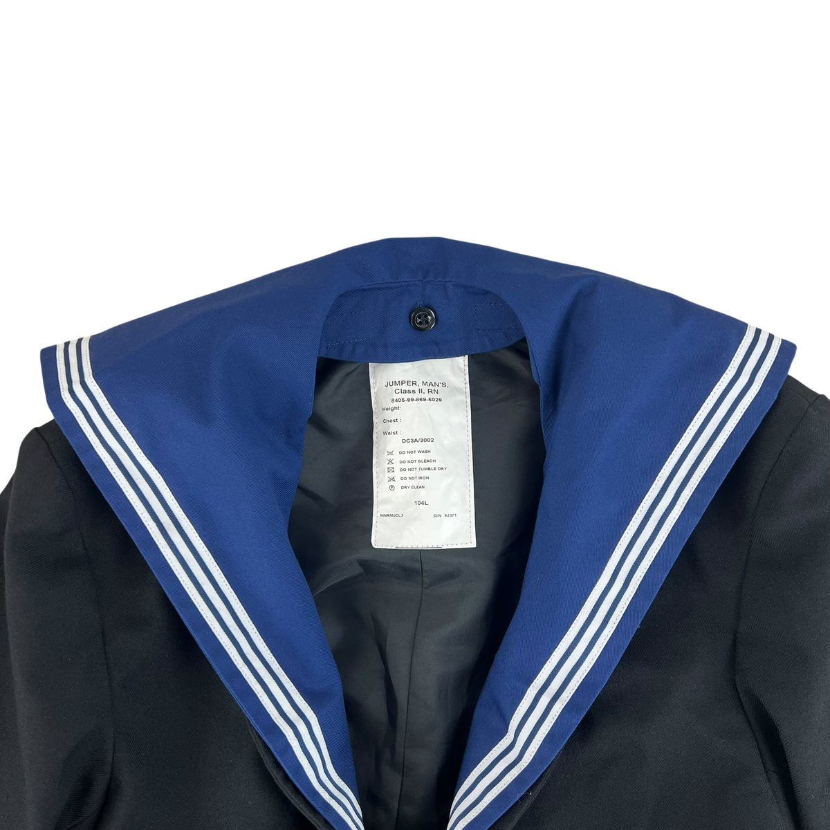 British Royal Navy Class II Jumper Sailor's Top - Large 104L