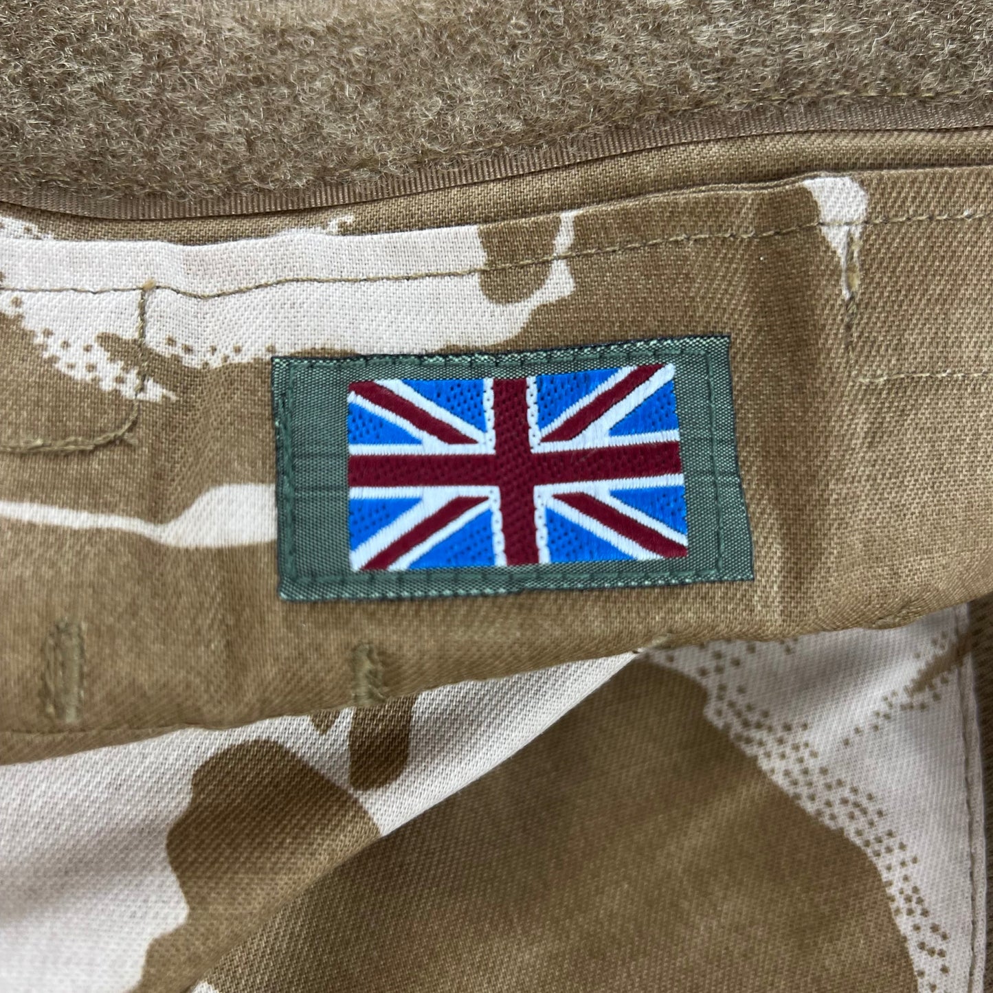 British Army Desert DPM Camouflage DDPM UBACS Padded Combat Shirt - Medium