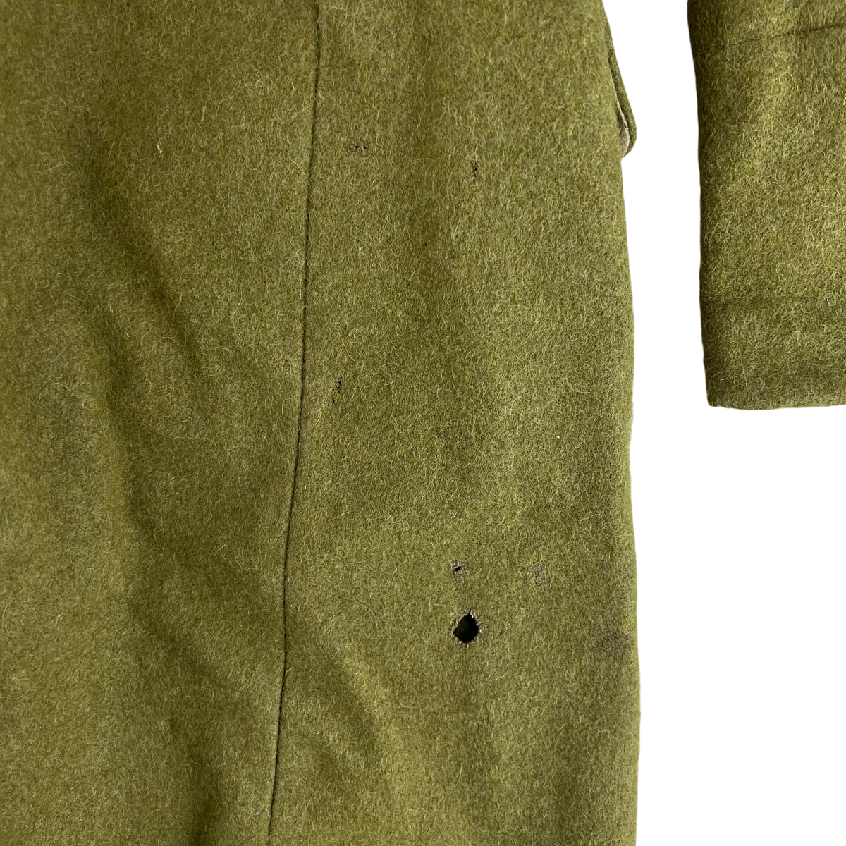 Romanian People's Army 70s Khaki Wool Greatcoat - Medium