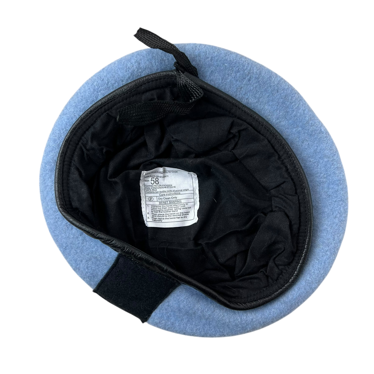 British Royal Air Force Army Air Corps AAC Beret - Medium 58cm