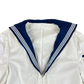 British Royal Navy Class II White Jumper Sailor's Top - Large 176/116