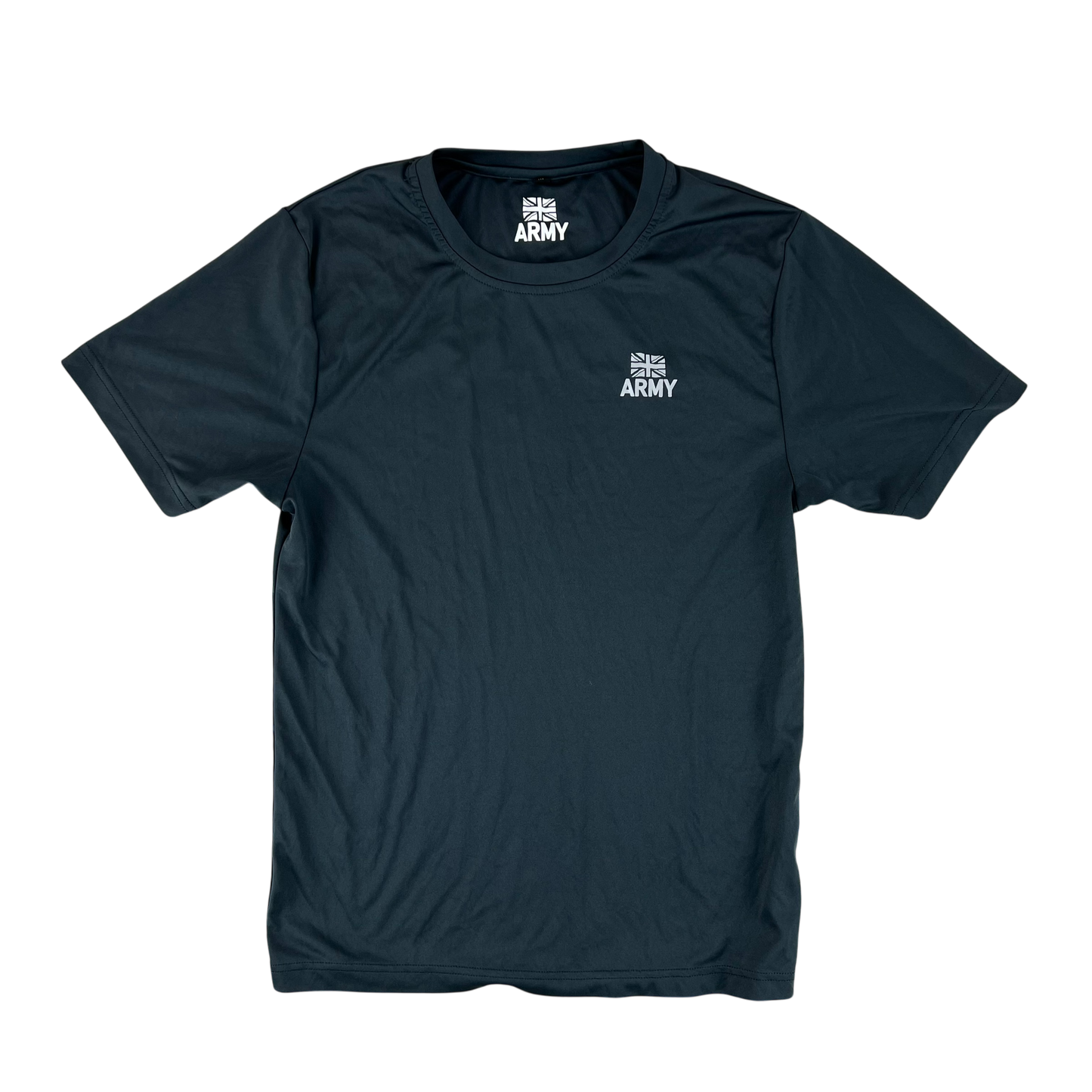 British Army P23 PT Black T Shirt