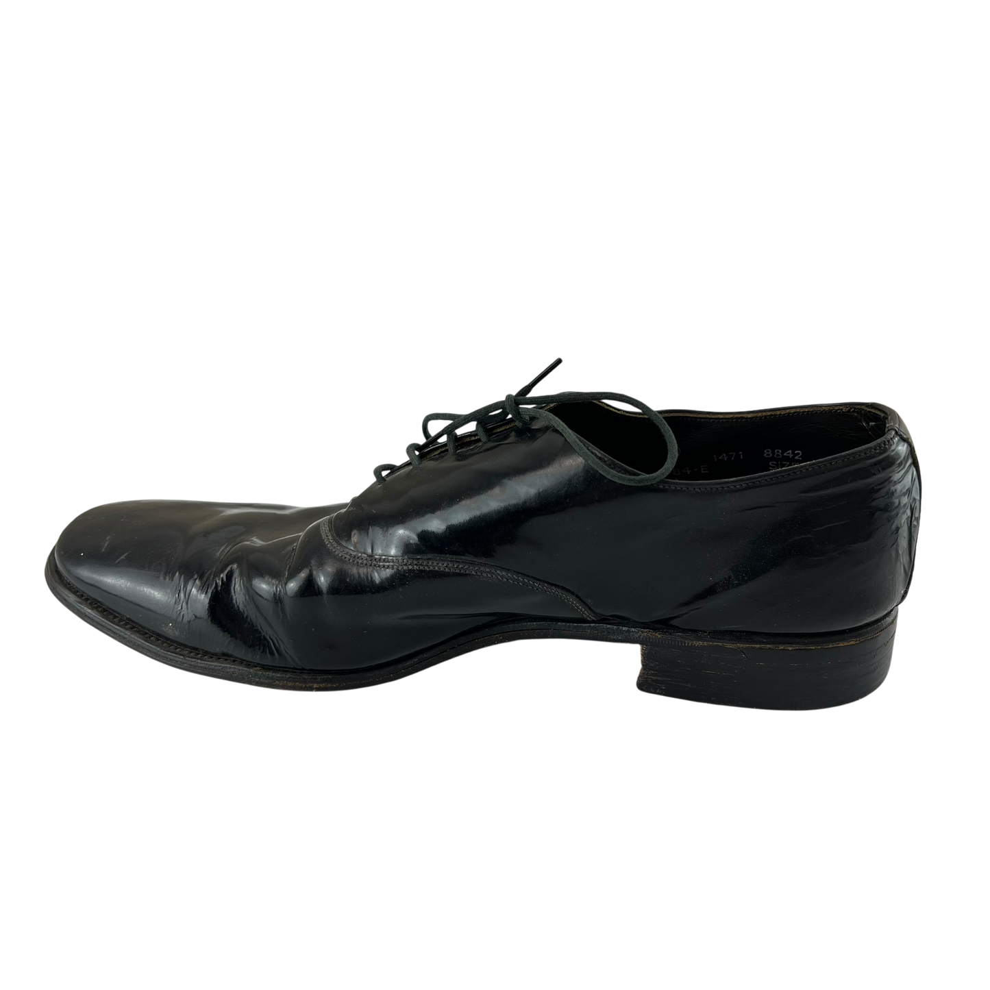 British RAF 70's Black Dress Shoes - Size 10