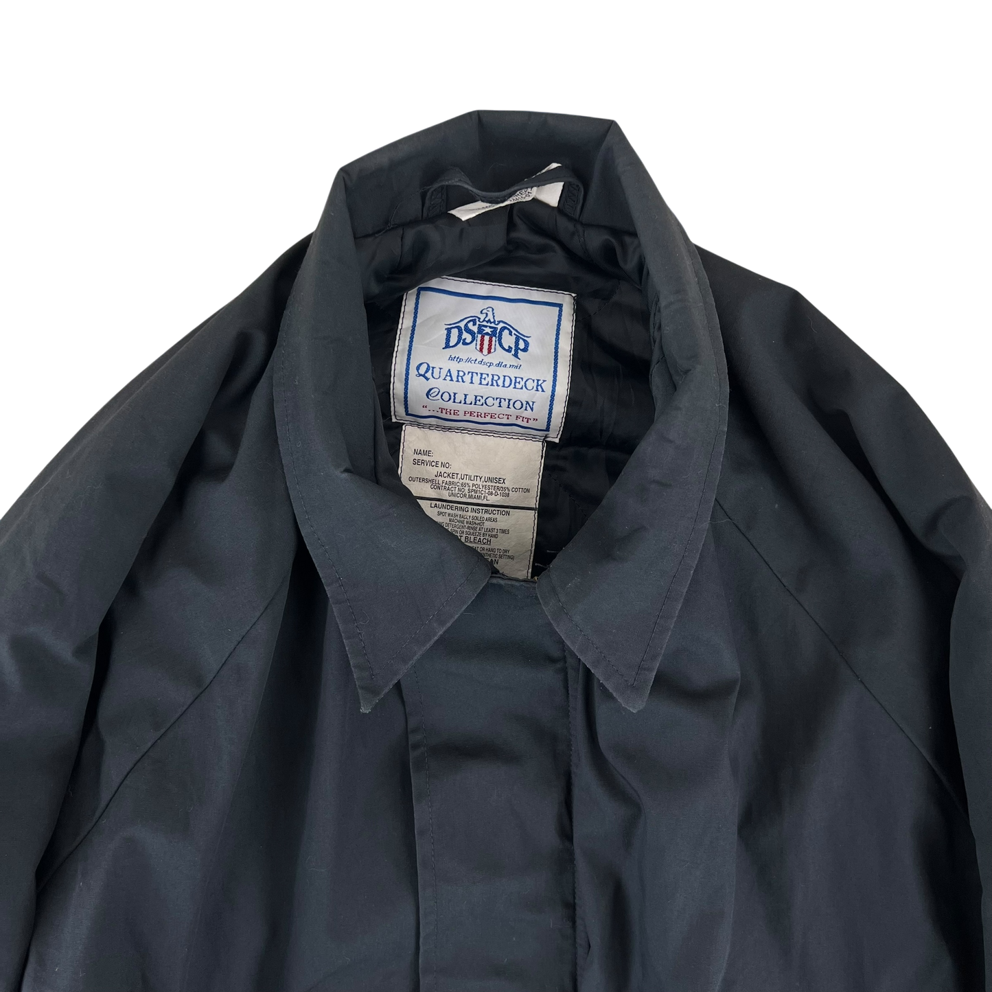 US Army Black Utility Jacket - Medium