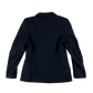 British Royal Navy Women's WRNS Diagonal Serge Black Blazer - Medium 178/100