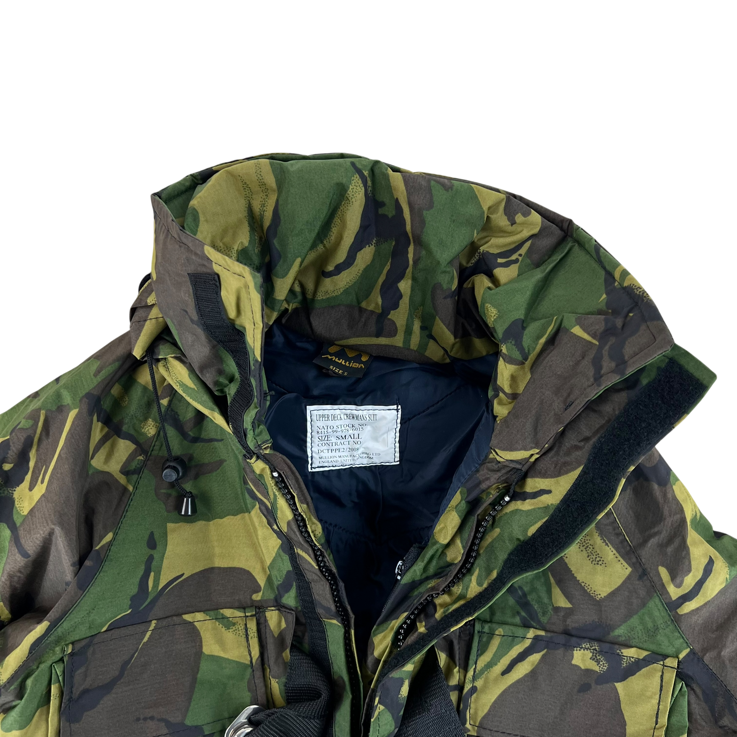 British Army Upper Deck Crewman's Suit DPM Camouflage - Small