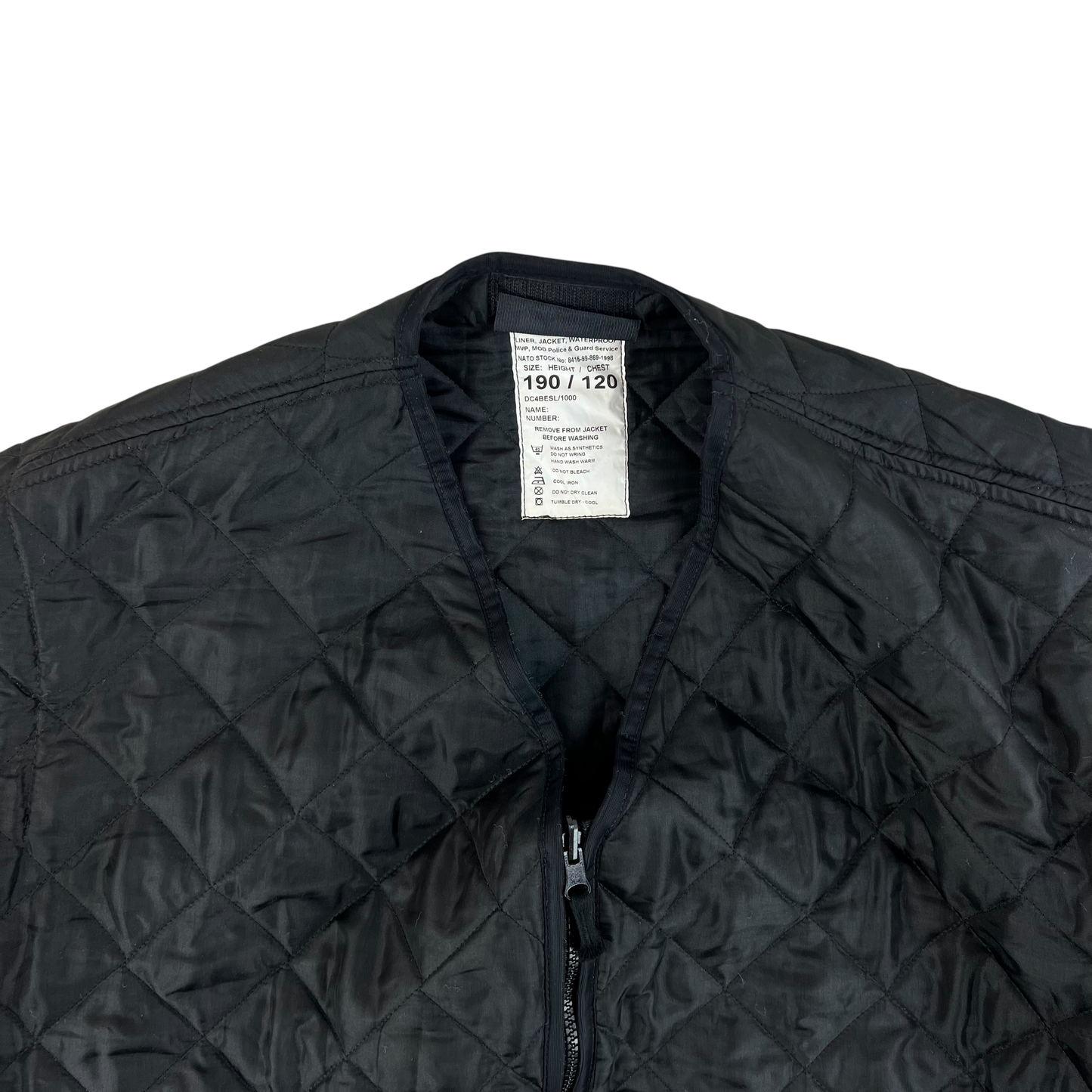 British Police / MoD Guard's Jacket Liner - X Large 190/120