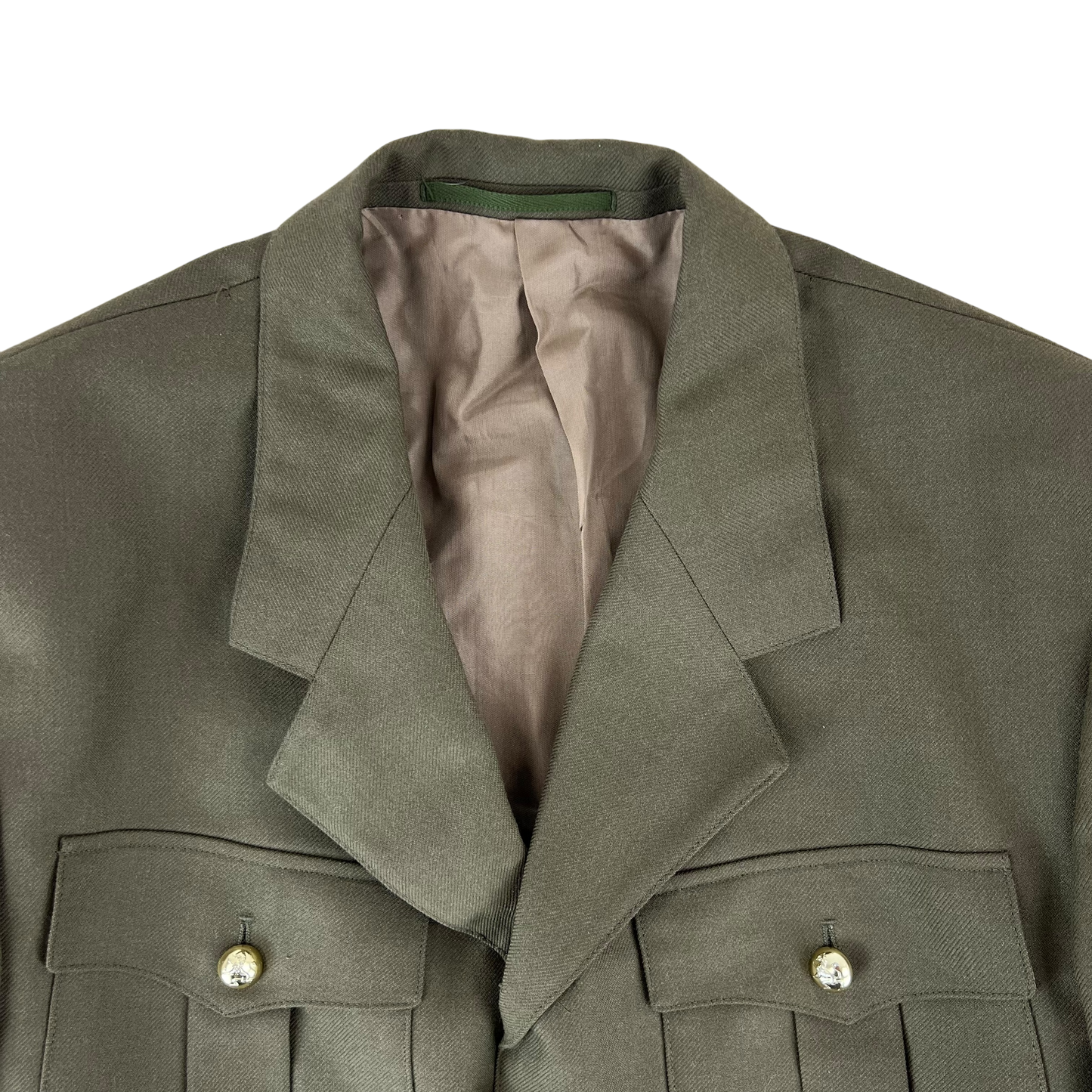 Belgian Army Khaki Tan Dress Jacket - Medium