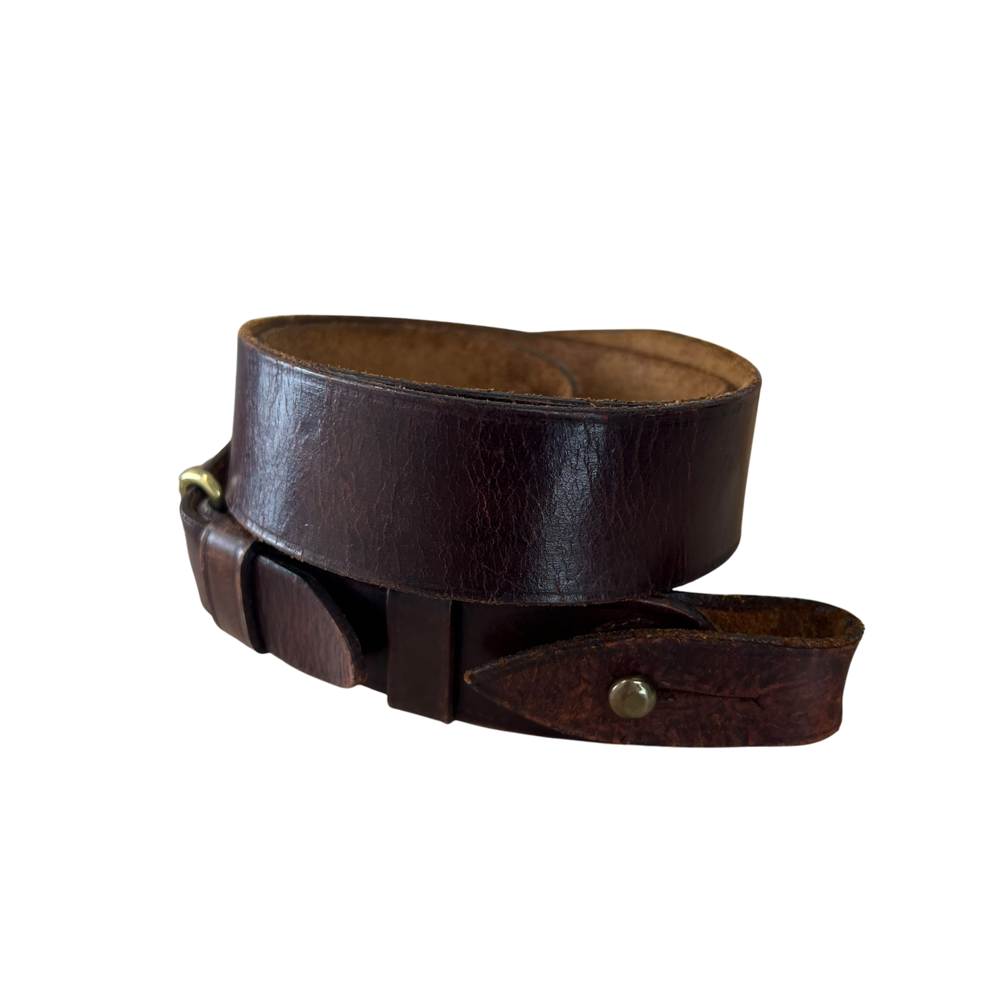 British Army Oxblood Leather Sam Browne Belt Shoulder Strap - L37