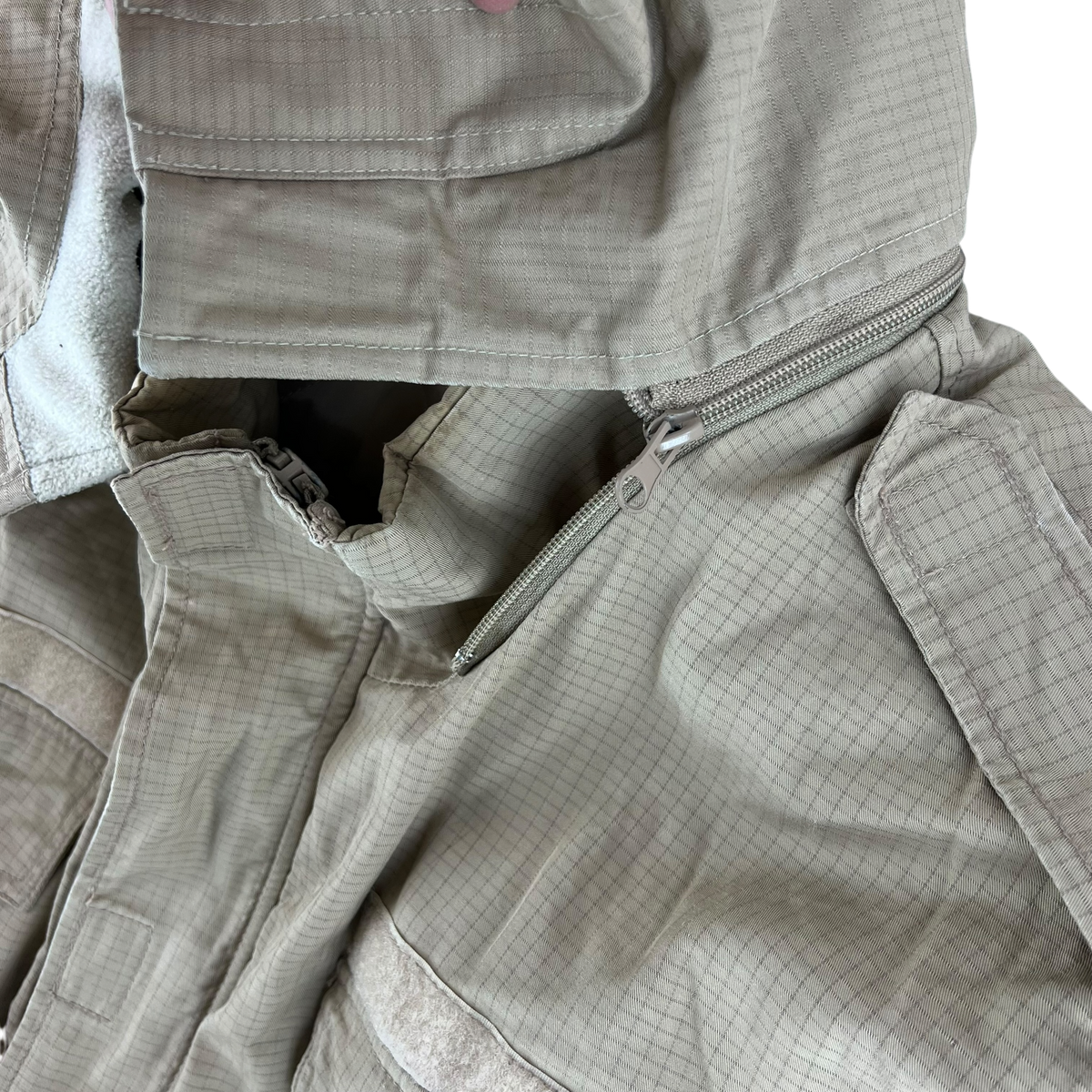 Romanian Army Tan Thermal Ripstop Parka Coat - Large