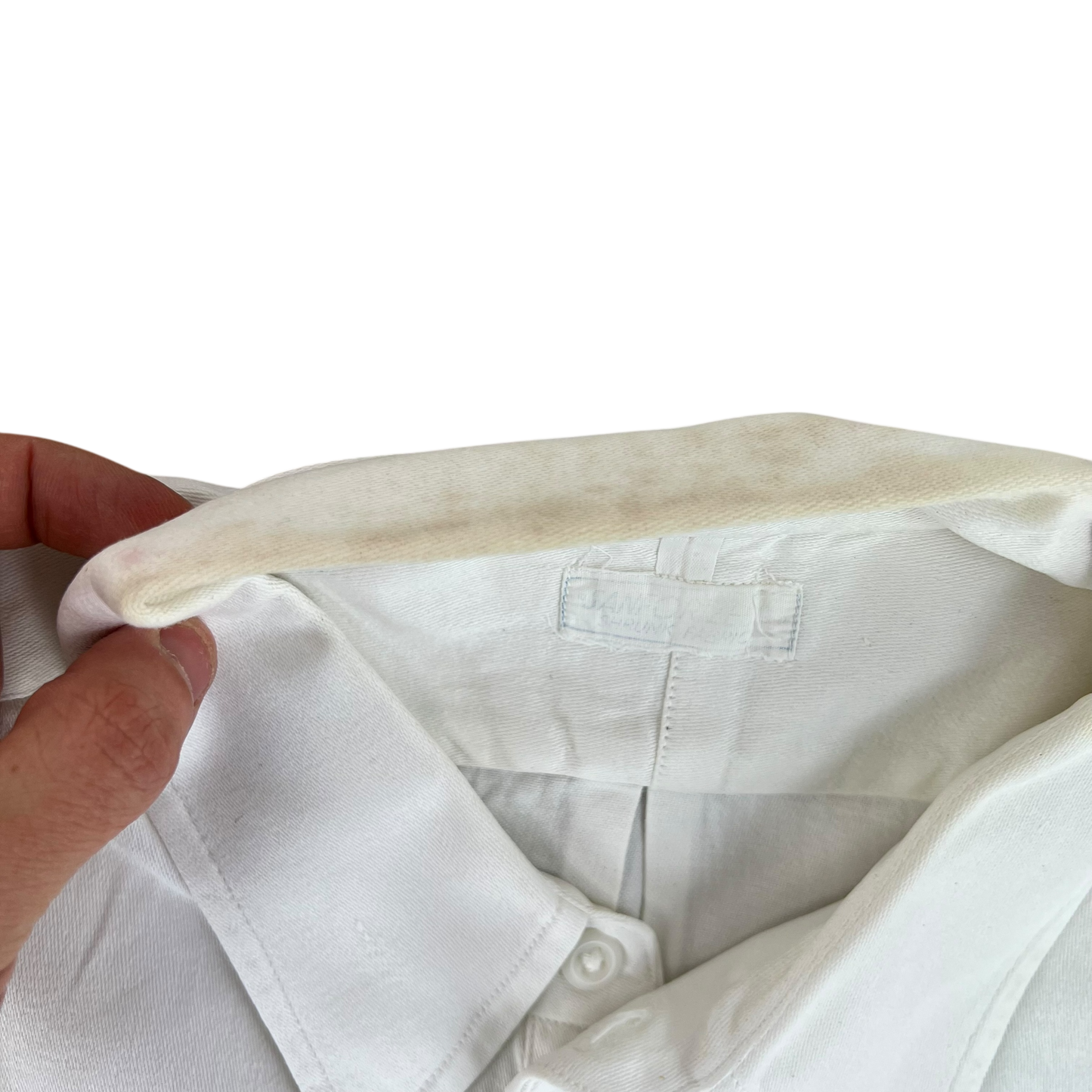 British Merchant Navy 50s Officer's Tropical Short Sleeve Shirt - Medium