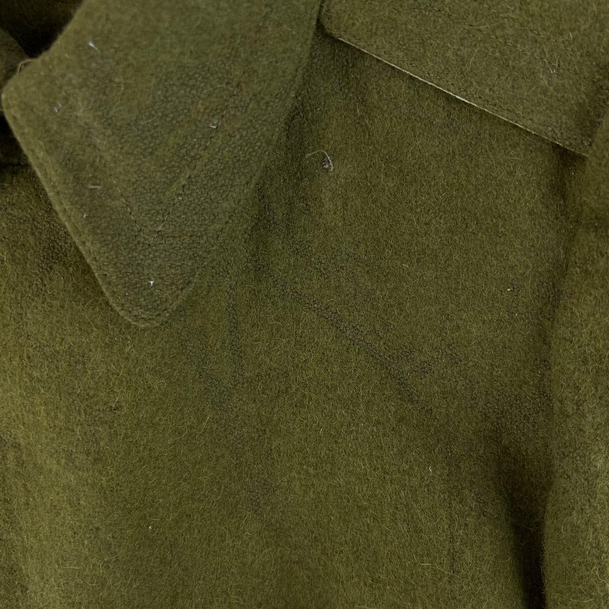 Romanian People's Army 80s Khaki Wool Greatcoat - Small