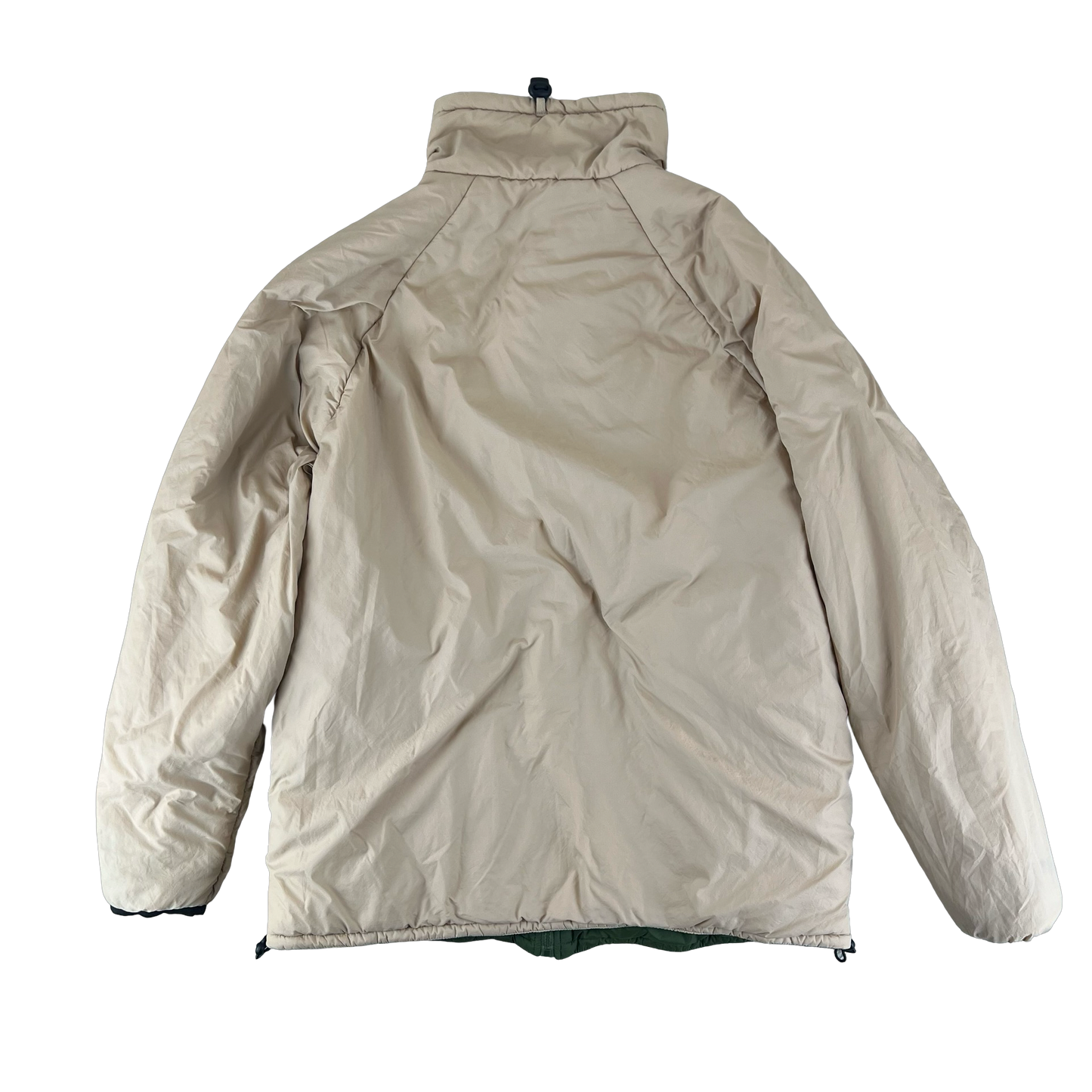 British Army Reversible Thermal Olive Green / Tan Quilted Jacket - Large