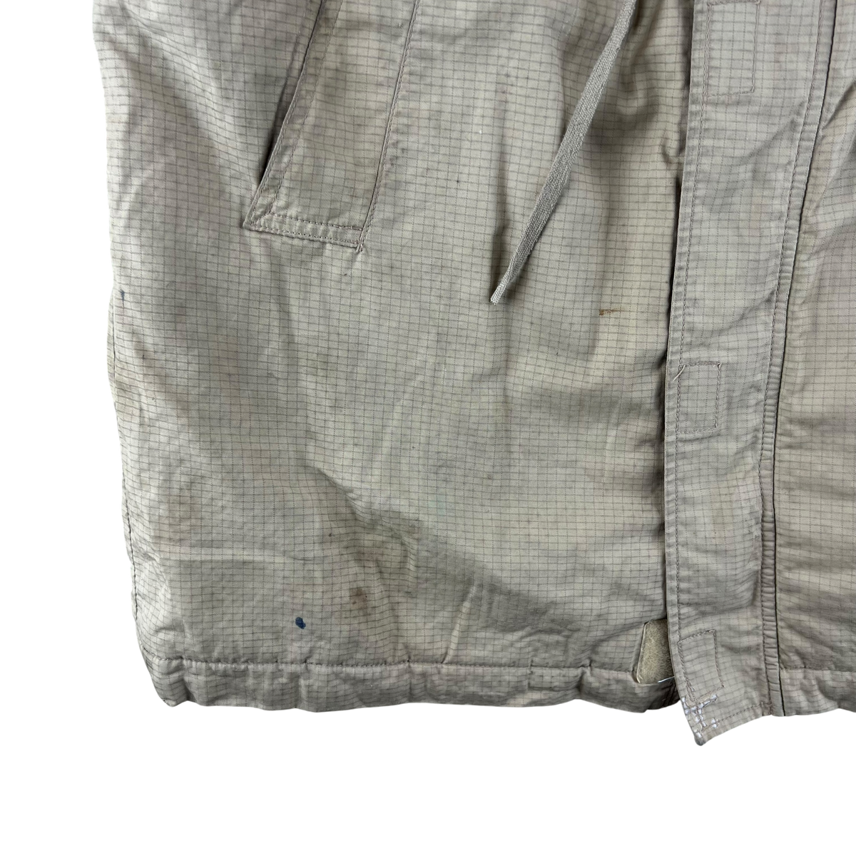 Romanian Army Tan Thermal Ripstop Parka Coat - Large