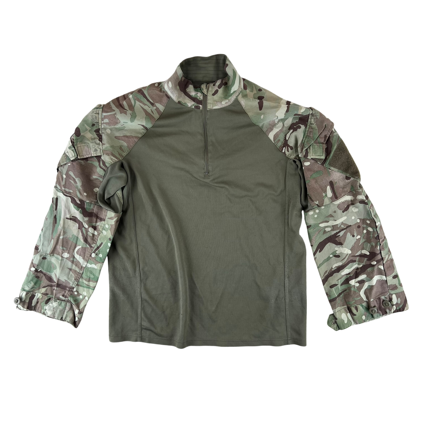 British Army MTP Camouflage Olive Green UBACS Combat Shirt - Medium