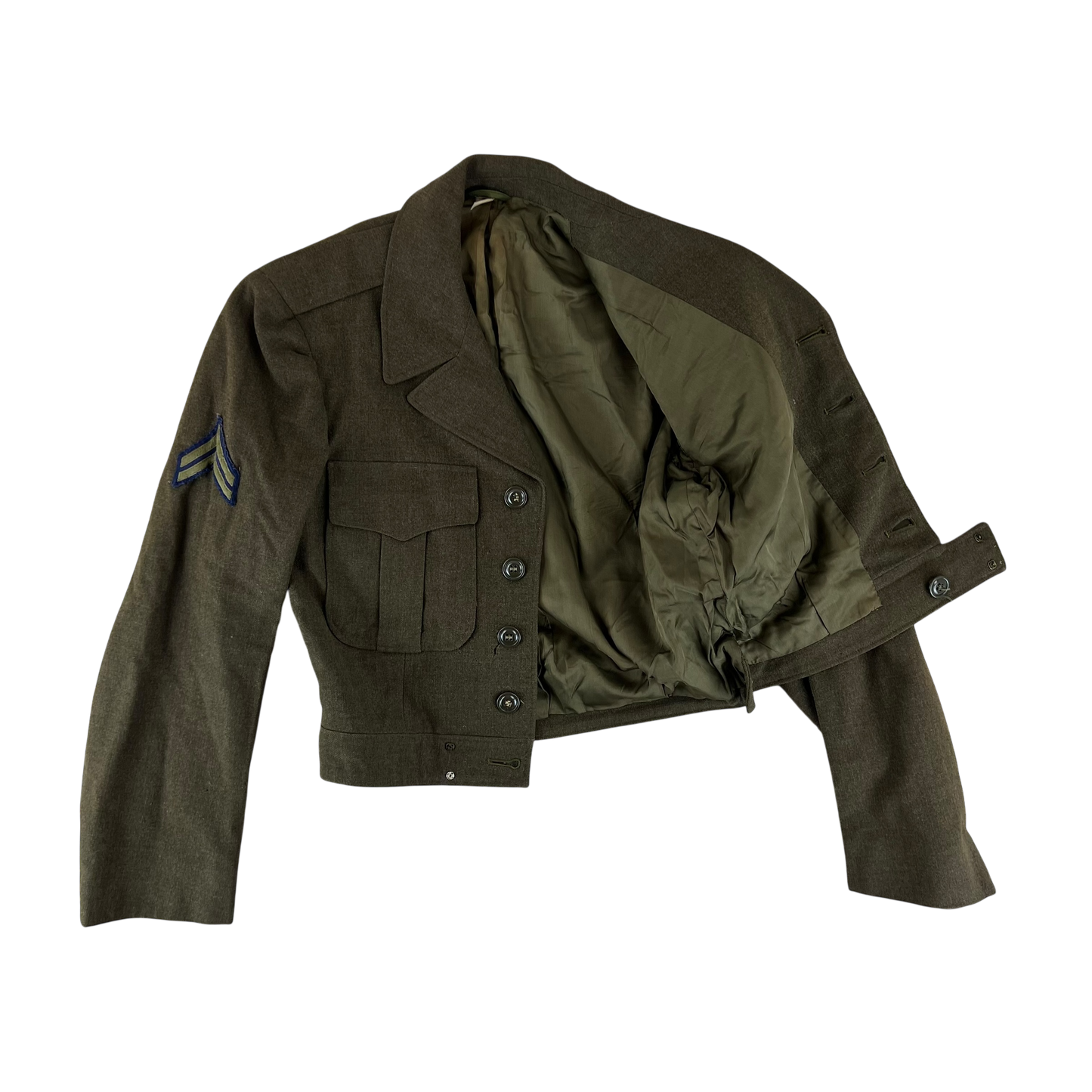 US Army WW2 Ike Jacket Battle Dress - Medium 36R