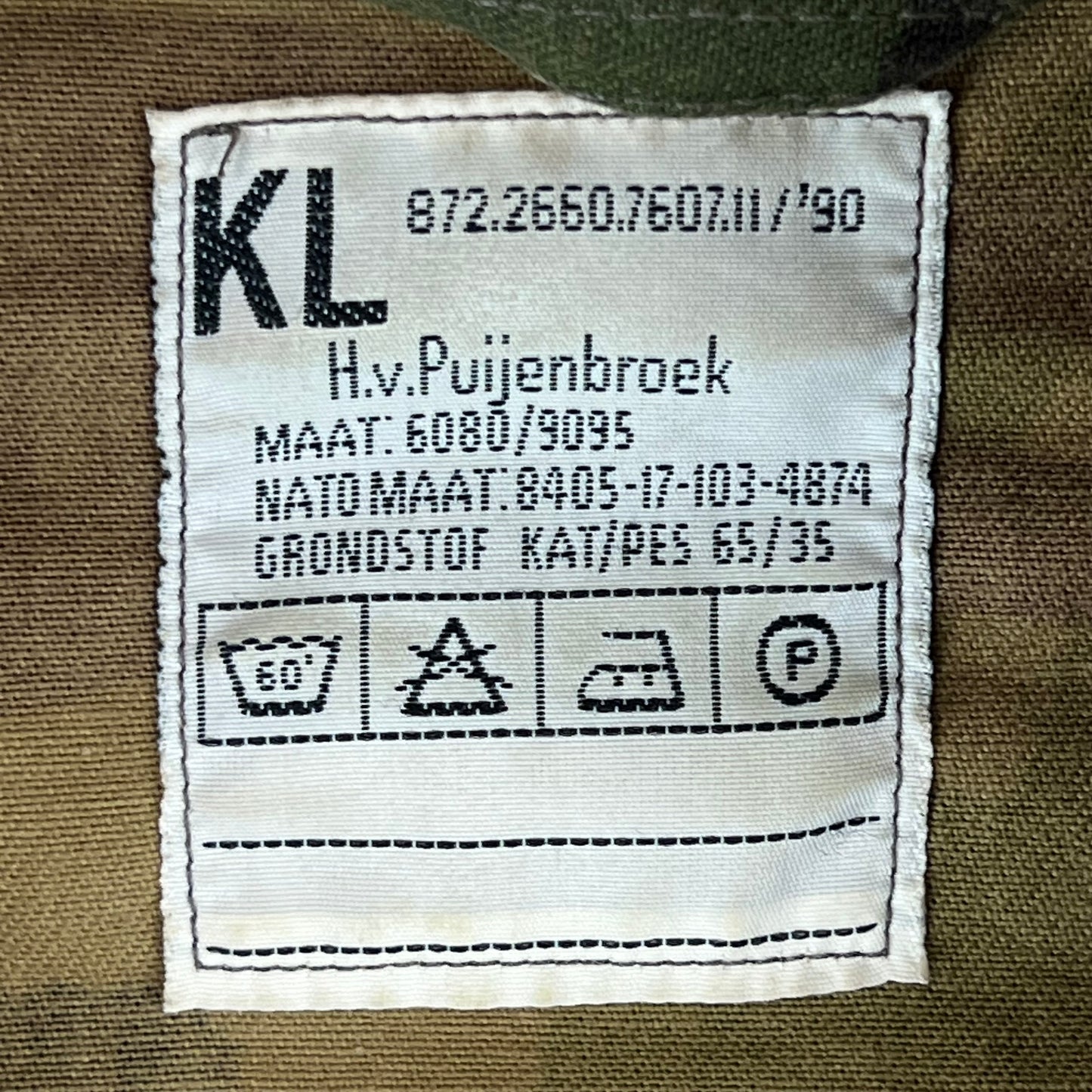 Dutch Army M93 DPM Woodland Camouflage Field Tailored Jacket - Medium