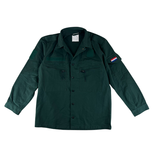 Dutch Army Forest Green Work Jacket - Large