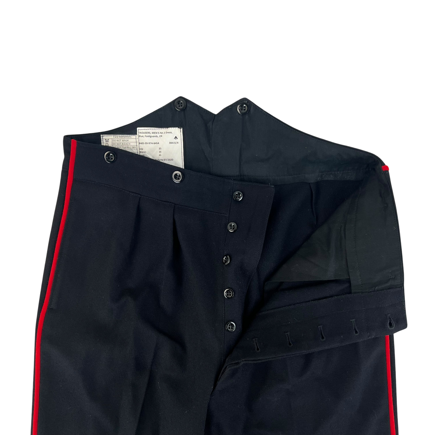 British Army No 1 Dress Footguards OR Trousers - W35 L33