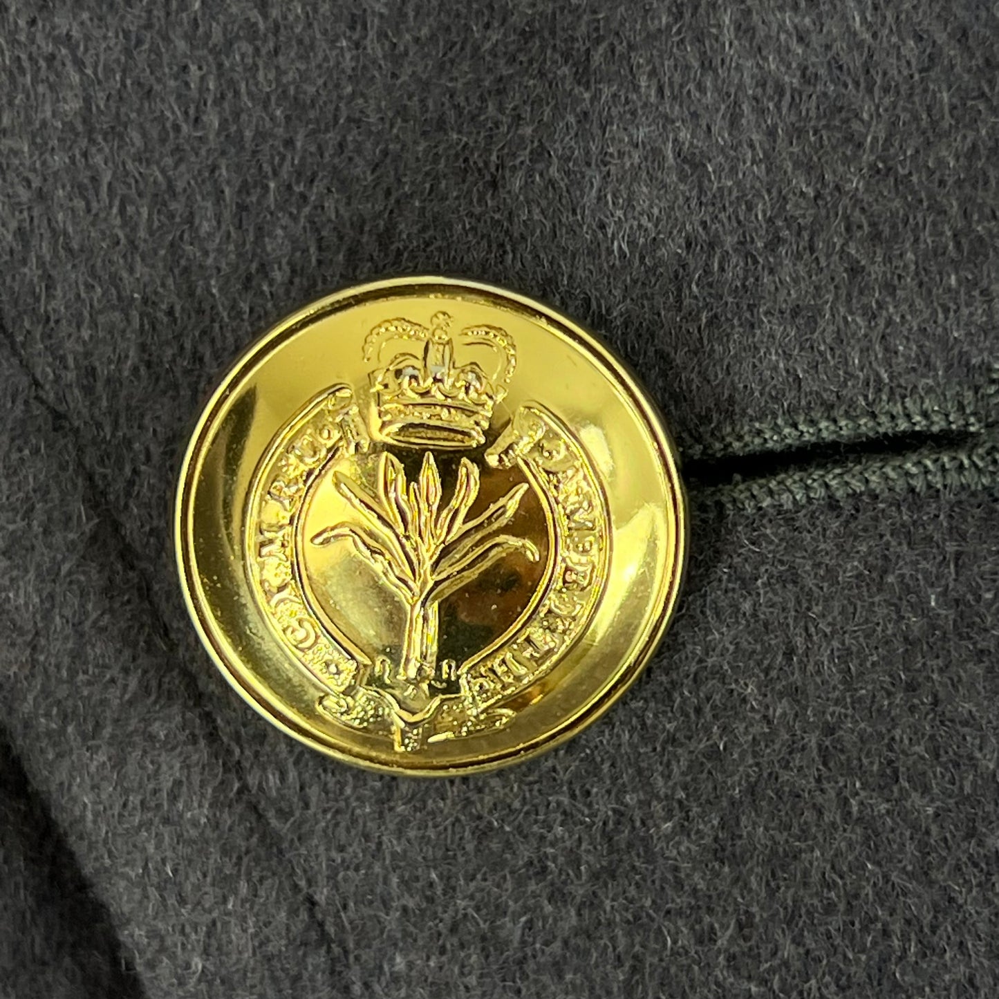 British Army Officer's Double Breasted Wool Greatcoat - Welsh Guards - Medium