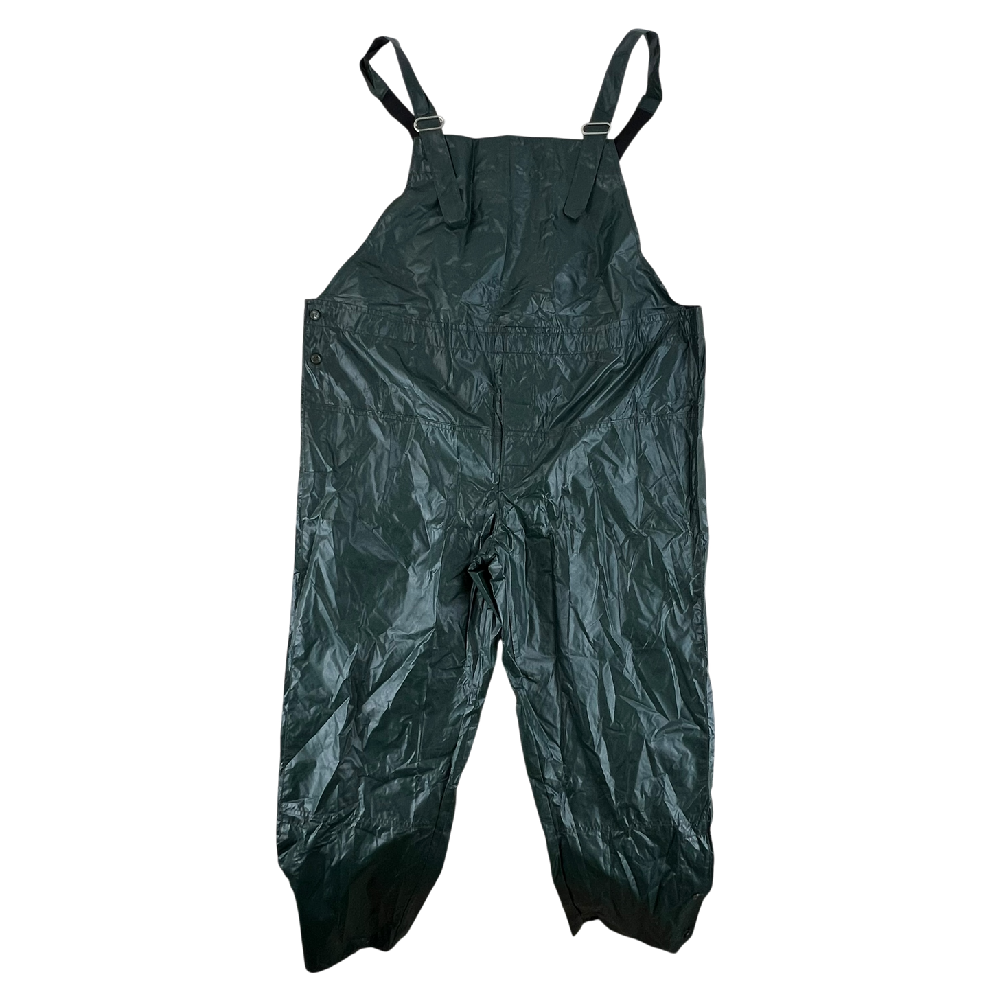 Czechoslovak Army Waterproof Bibbed Overalls - W44 L29
