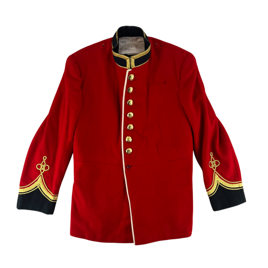 British Army Red Tunic Jacket - Queen's Division Normandy Band - Large