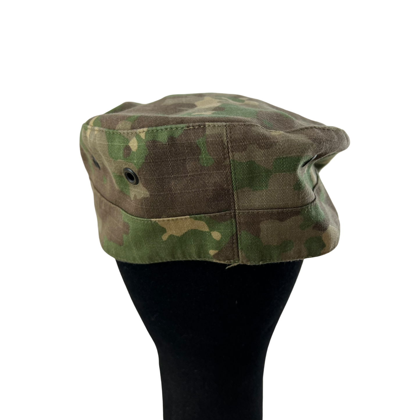 Romanian Army M2017 Woodland Camouflage Cap w/ Badge - Small 56cm