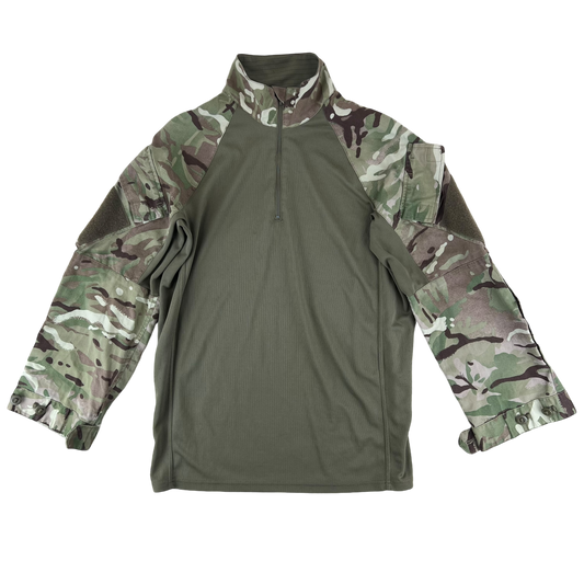 British Army MTP Camouflage Olive Green UBACS Combat Shirt - Medium