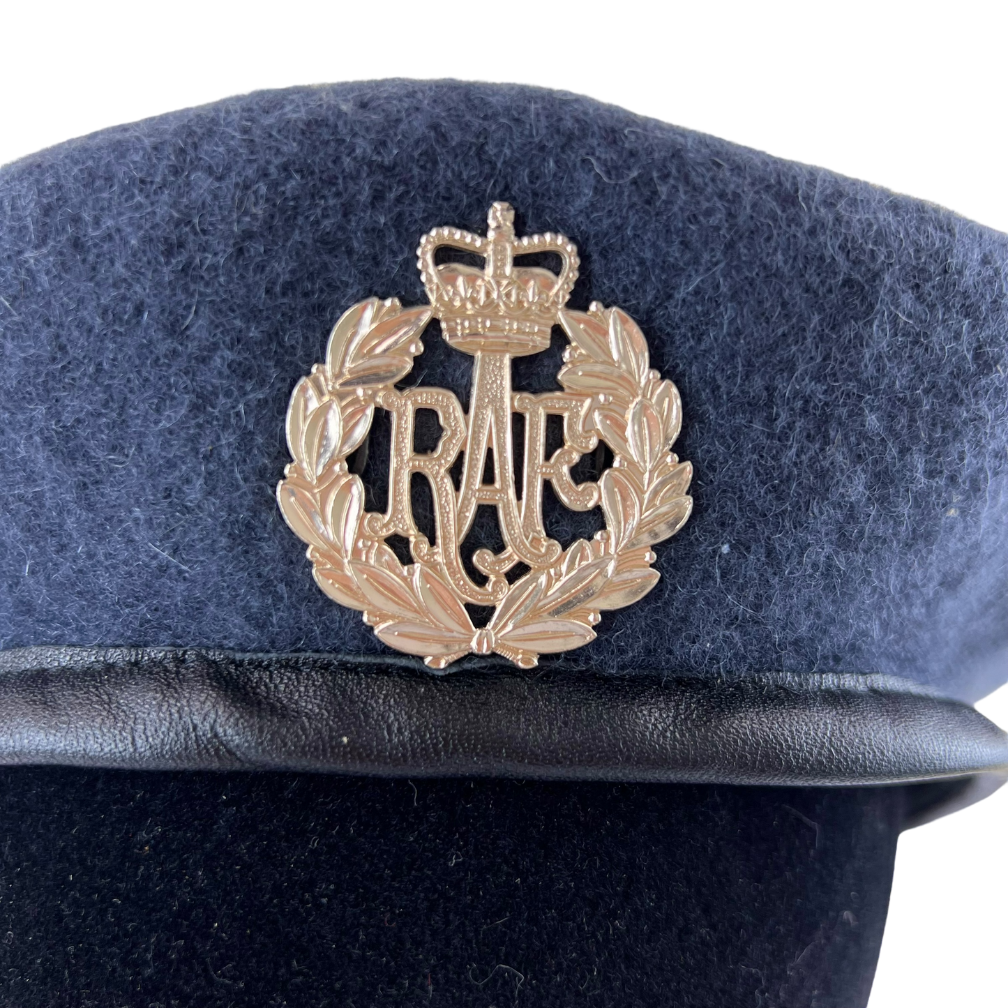 British Royal Air Force RAF Beret w/ Badge - 57cm