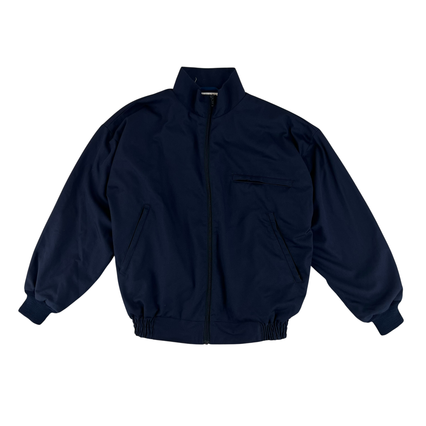 British Army / Tri-Services Navy Blue PTI Tracksuit Top Jacket - Medium 160/92
