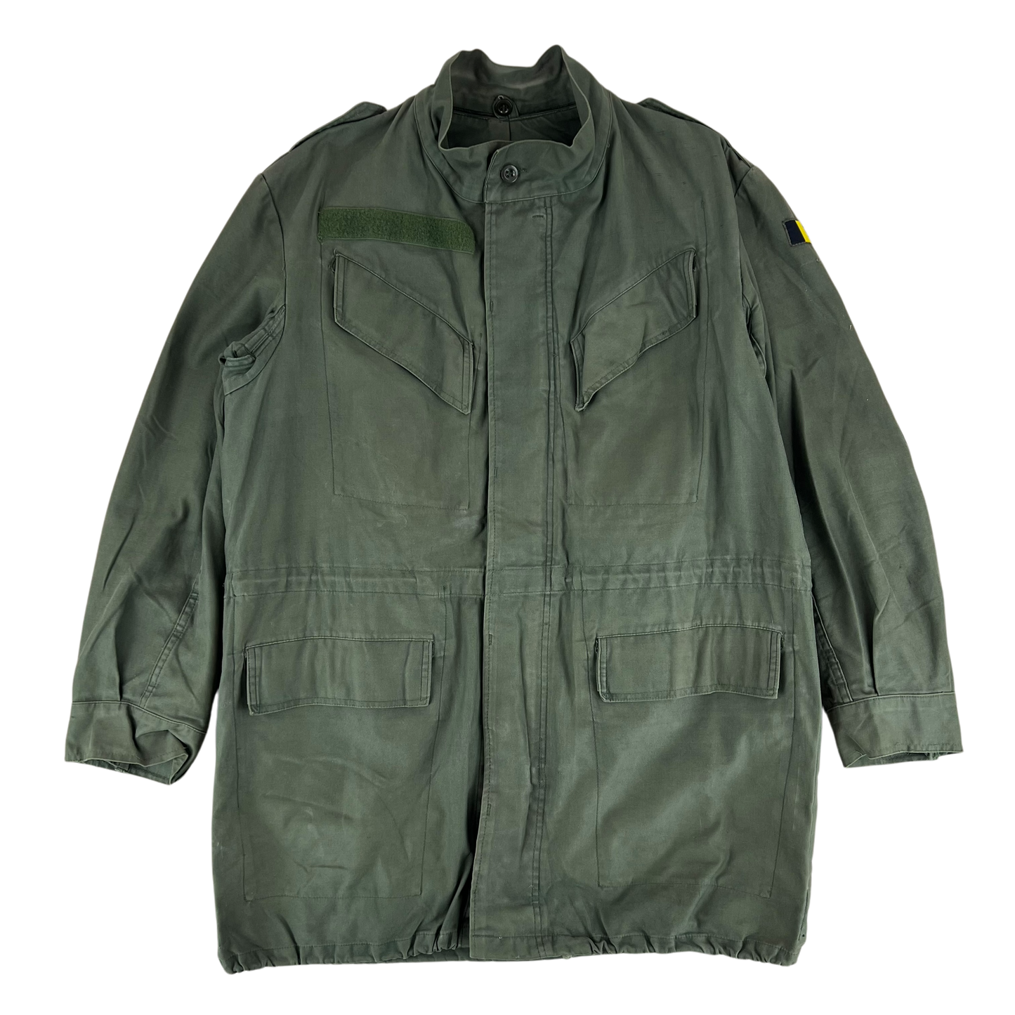 Belgian Army M64 Olive Green Field Jacket - Large