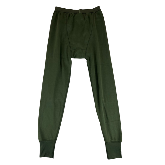 British Army Long Johns Drawers Thermal Olive Green - Medium