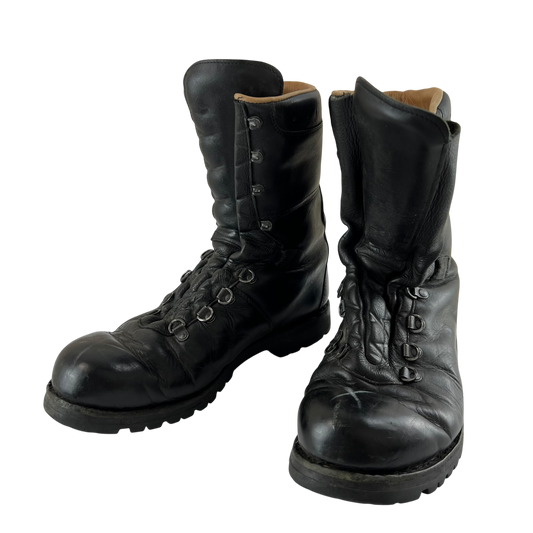 Austrian Army KAZ 03 Black Combat Boots - Size 11