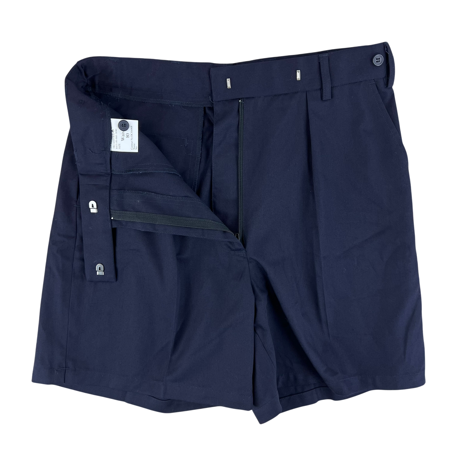 British Army / Tri-Services Women's Navy Blue PTI Shorts - W31.5