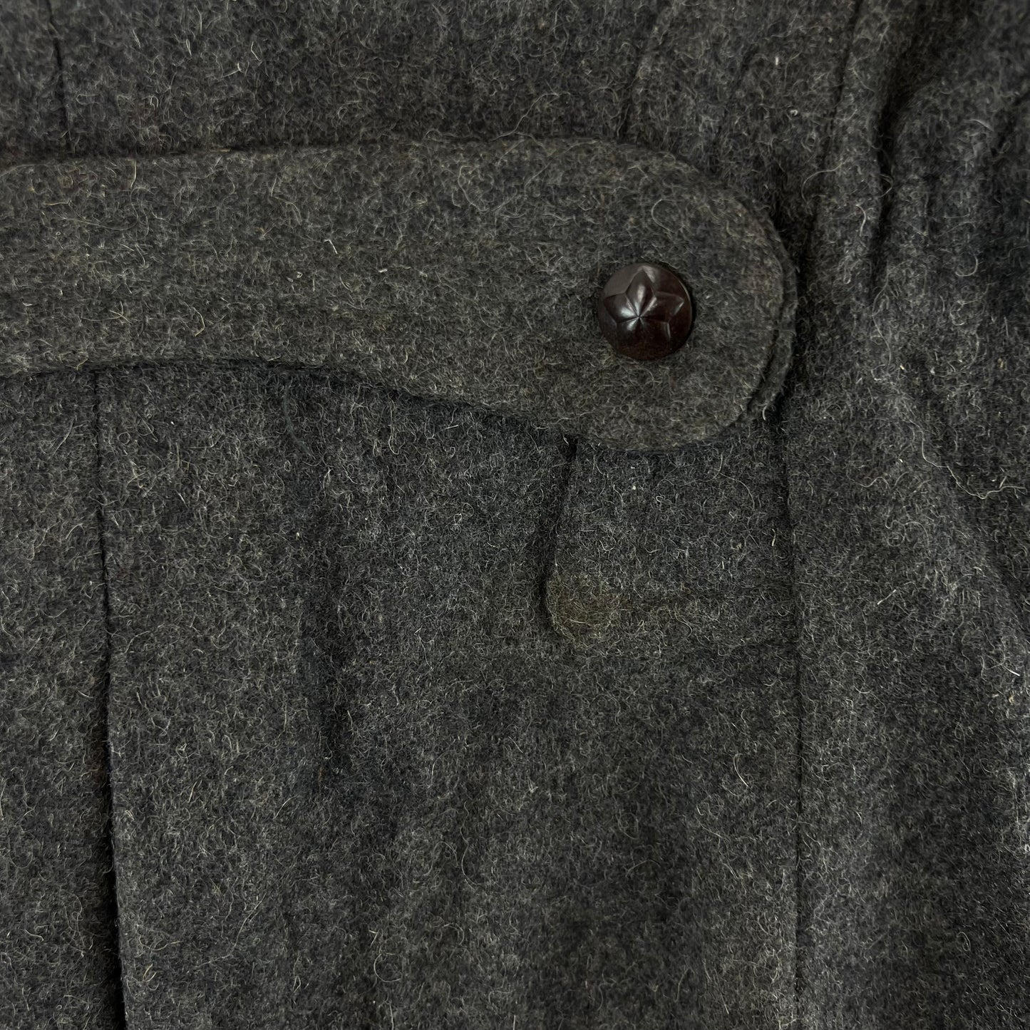 Bulgarian People's Army 60s Grey Wool Greatcoat - Large